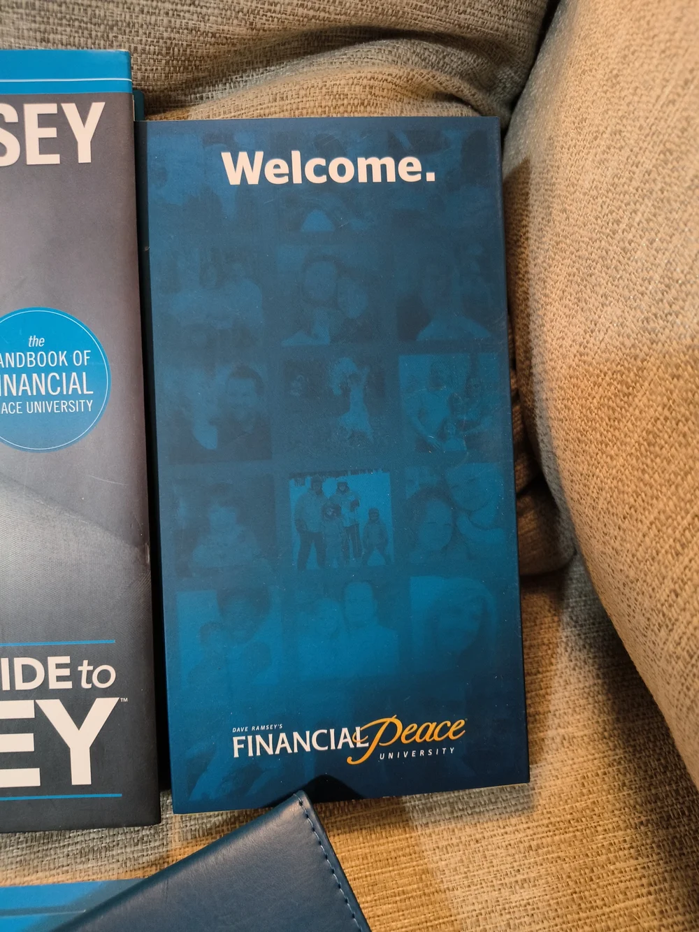 Financial Peace Blue Home Office Planner Set by Dave Ramsey